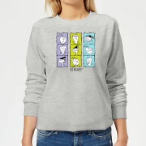 Image of Ed, Edd n Eddy Heads Womens Sweatshirt - Grey - S