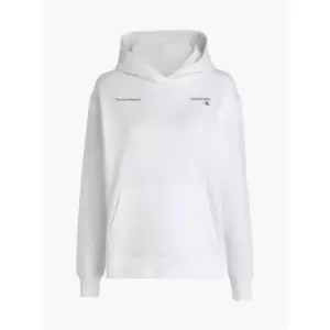 Image of Calvin Klein Jeans Back Hyper Real Landscape Hoodie - White