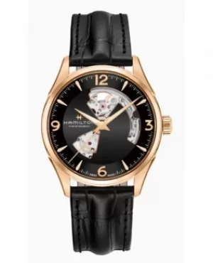 Image of Hamilton Jazzmaster Open Heart Gent Mens Watch H32735731 H32735731