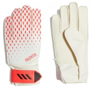 Image of Adidas Junior Predator Gloves - Black and Red