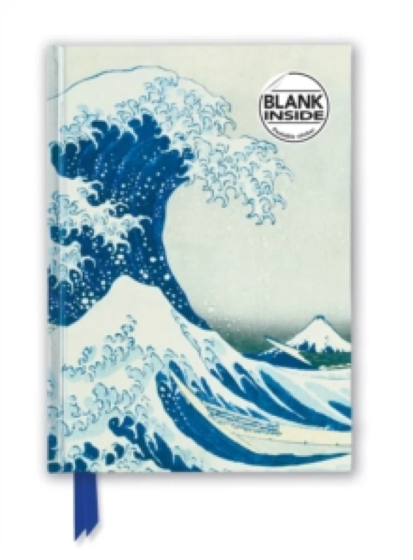 Image of Hokusai: The Great Wave (Foiled Blank Journal) Notebook / blank book