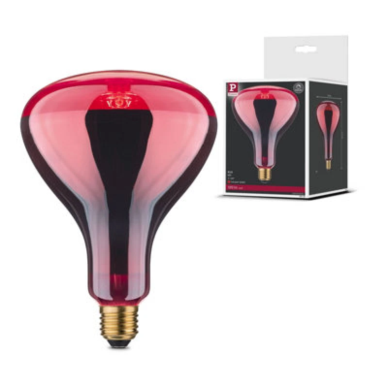Image of Paulmann Incandescent Lamp Infrared E27 230V 100Lm 150W 1000K Dimmable Red