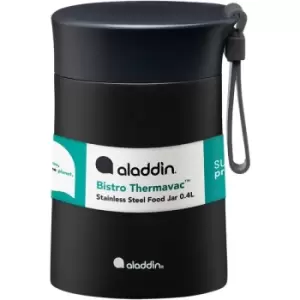 Image of Aladdin Bistro Thermavac 400ml Food Jar - Lava Black