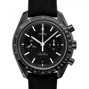 Image of Speedmaster Moonwatch Co-Axial Chronograph 44.25mm Automatic Black Dial Ceramic Mens Watch