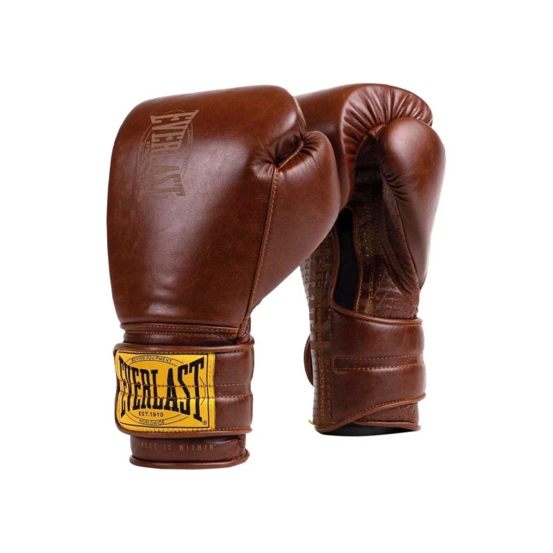 Image of Everlast 1910 Sparring Glove Brown 09 unisex 16oz