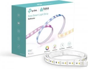 Image of TP Link Kasa Smart 2M Multicolour Light Strip - Works with Alexa and G