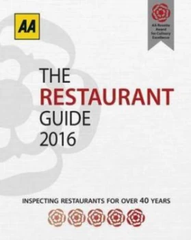 Image of The Restaurant Guide 2016 by Aa Publishing Book