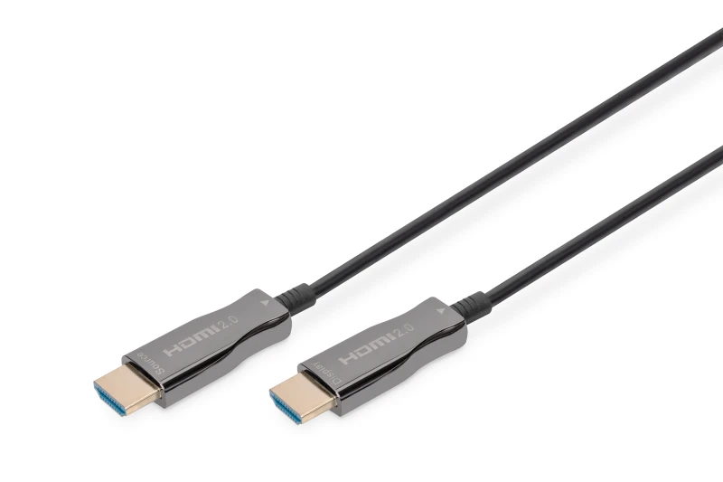 Image of Digitus HDMI AOC Hybrid Fiber Optic Cable. Ultra HD 4K. 10 m