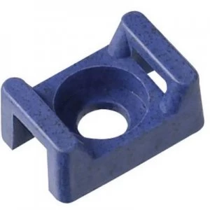 Image of Cable mount Screw fixing detectable Dark blue Panduit TM3S8 C186 TM3S8 C186