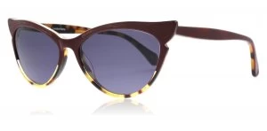 Image of London Retro Barbs Sunglasses Red / Havana TORT 53mm