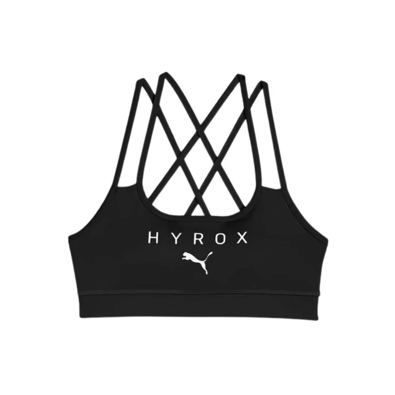 Image of Puma x Hyrox Move Black Womens Bra, Size L