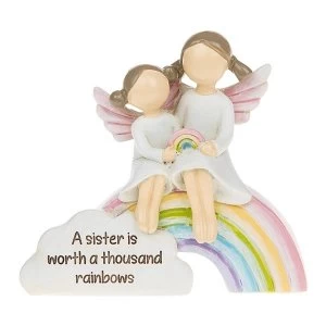 Image of Rainbow Angels Sister Rainbow Ornament