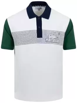 Image of LACOSTE Le Club Lacoste Loose Fit Polo Shirt Lapland/Green