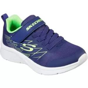 Image of Skechers Boys Microspec Texlor Lightweight Trainers UK Size 12 (EU 30)