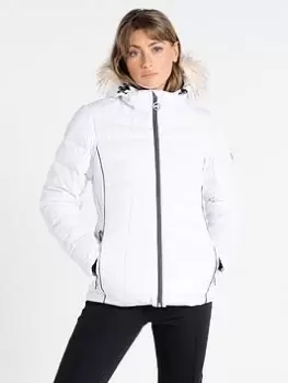 Image of Dare 2b Dare 2b Laura Whitmore Glamorize Iii Ski Jacket, White, Size 20, Women