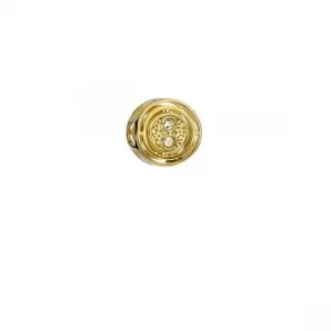 Image of Sterling Silver Gold Plated Time Turner Spacer Bead