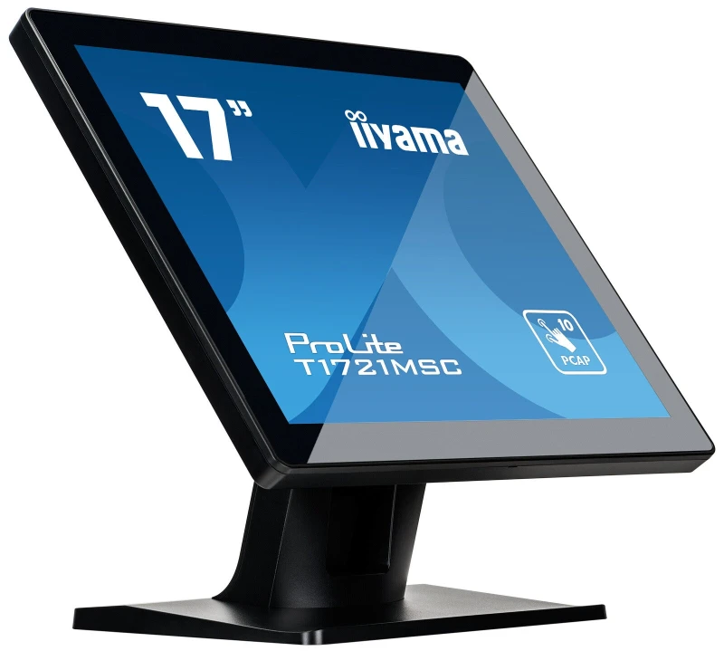 Image of iiyama iiyama ProLite T1721MSC-B2 computer monitor 43.2cm (17") 1280 x 1024 pixels SXGA LED Touch Screen Tabletop Black T1721MSC-B2