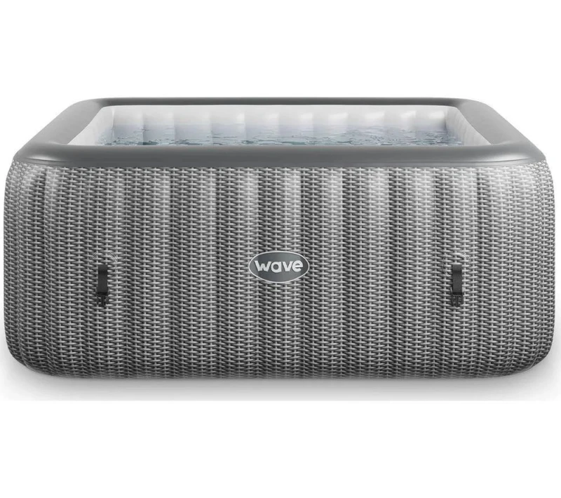 Image of Wave Spas Wave Spas Wave Pacific 4-Person Inflatable Hot Tub With Integrated Heater in Mid Grey Size: 4 Person Mid Grey 4 Person Unisex 506095954773