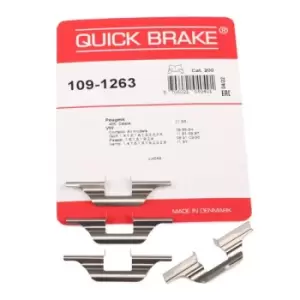 Image of QUICK BRAKE Accessory Kit, disc brake pads VW,FORD,SKODA 109-1263