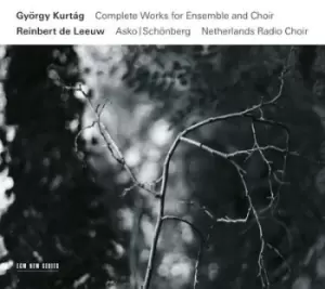 Image of Gyorgy Kurtag Complete Works for Ensemble and Choir by Gyorgy Kurtag CD Album