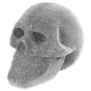 Image of Silvert Art Skull Large Figurine By Lesser & Pavey