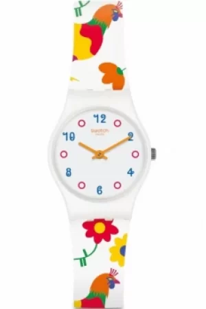 Image of Ladies Swatch Polletto Watch LW154