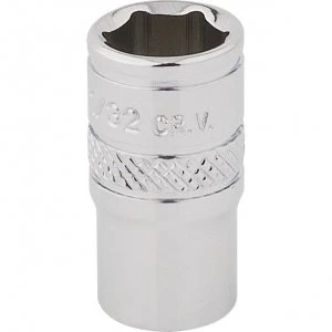 Image of Draper 1/4" Drive Hi-Torq Bi Hexagon Socket Imperial 1/4" 11/32"