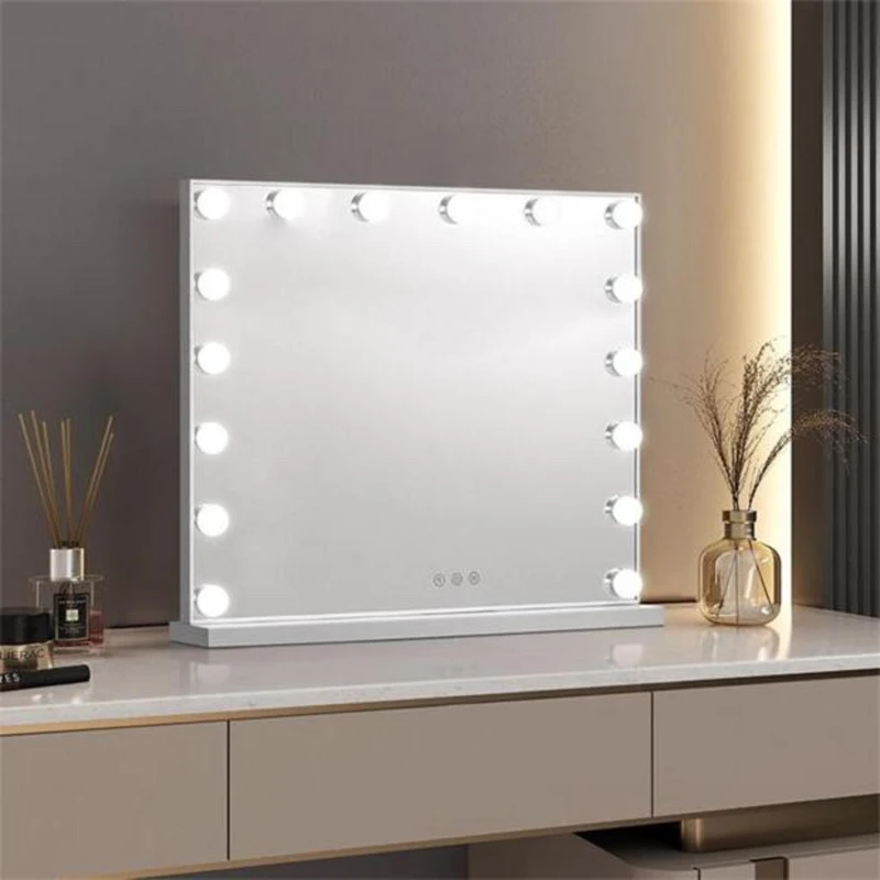 Image of Kabinet UK Makeup Vanity Hollywood Mirror with LED Lights White unisex Small