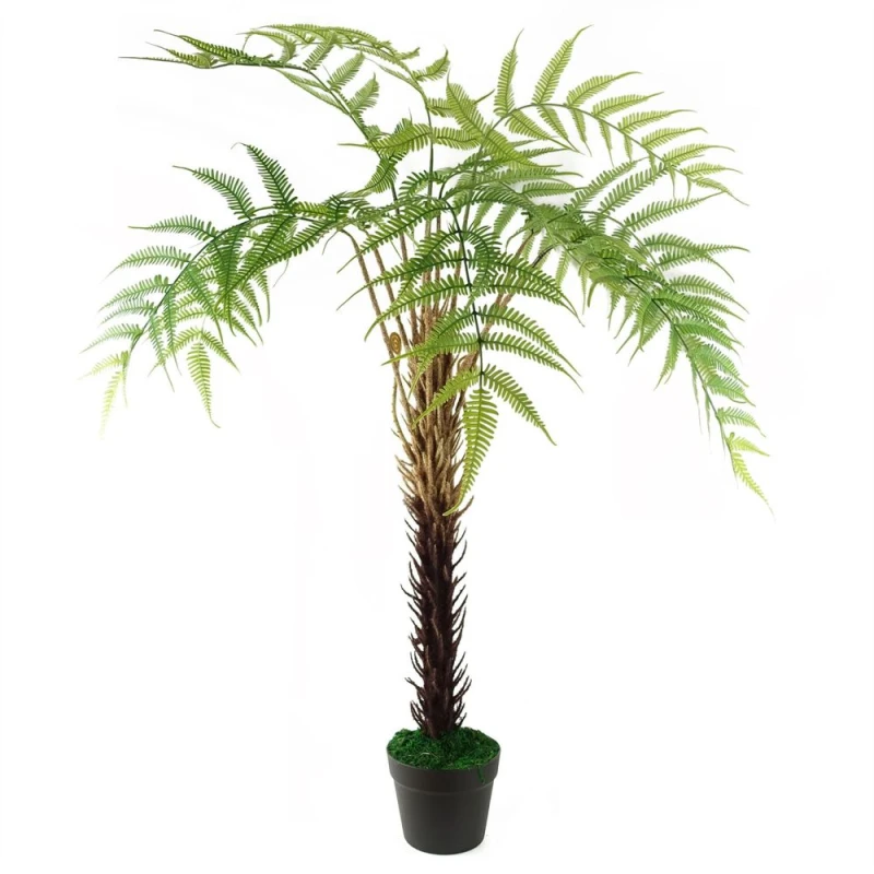 Image of Leaf Artificial Large Fern Plant Large Green