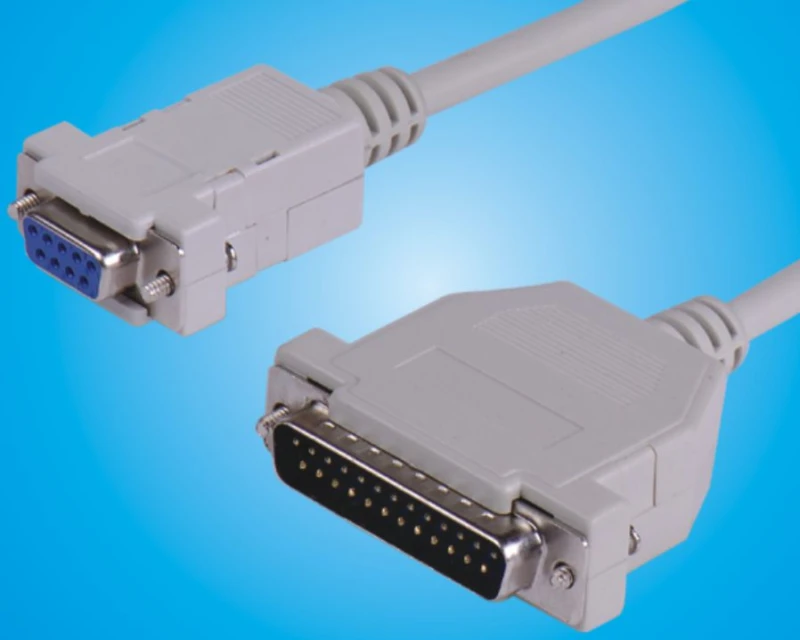 Image of Microconnect IBM029-2 serial cable Grey 1.8 m DB25 DB9