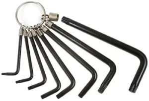 Image of Laser Tools 3402 Star Key Set 8pc Chrome Vanadium