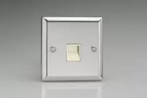 Image of Varilight Master Telephone Socket - Mirror Chrome - XCTMW