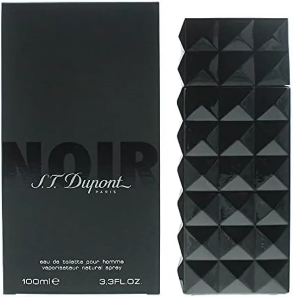 Image of S.T. Dupont Noir Pour Homme Eau de Toilette For Him 100ml