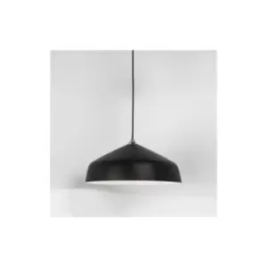 Image of Astro Ginestra 400 - 1 Light Large Dome Ceiling Pendant Matt Black, E27