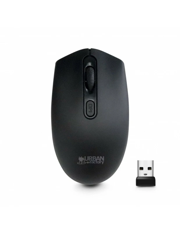 Image of Urban Factory Urban Factory FREE mouse Home Ambidextrous RF Wireless Optical 1600 DPI FCM01UF