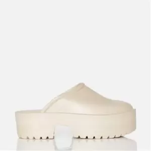 Image of I Saw It First Chunky Sole Slip On Mule - Brown