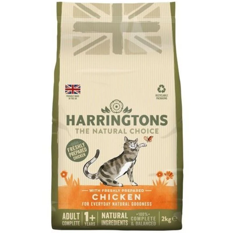 Image of Harringtons Dry Adult Cat Food Chicken 111188069