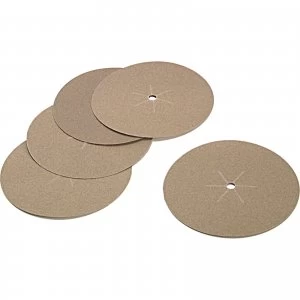 Image of Black and Decker Piranha Drill Sanding Discs 125mm 125mm 80g Pack of 5