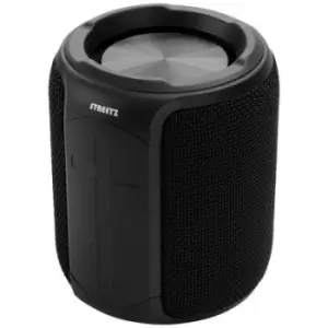 Image of STREETZ CM765 Bluetooth speaker Aux, Handsfree, portable, watertight Black