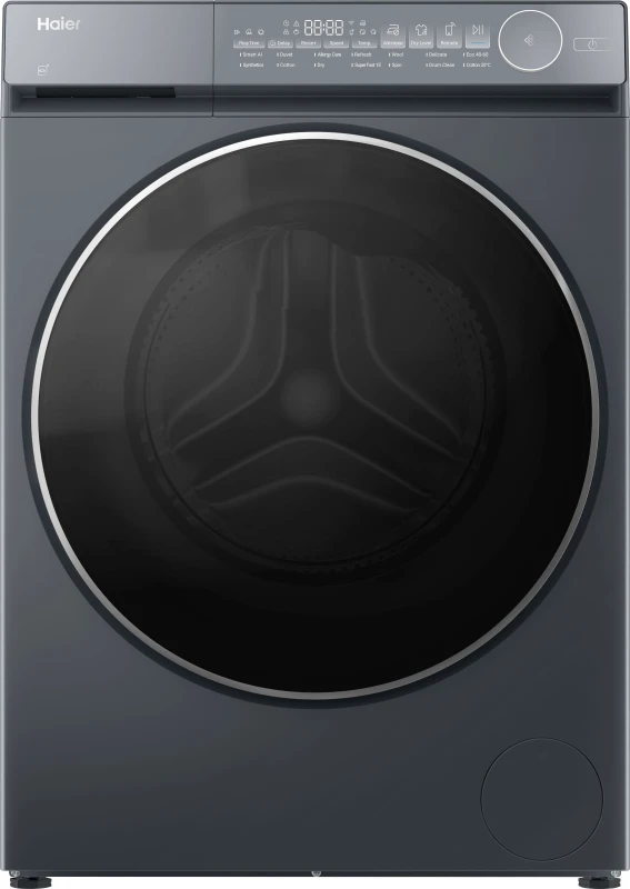 Image of Haier X Series 7 HWD100B14367GUUK WiFi Connected 10Kg / 6Kg Washer Dryer with 1400 rpm - Graphite - D Rated [Wash&Dry], A Rated [Wash Only]