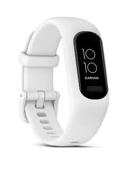 Image of Garmin Vivosmart 5 Smart Fitness Tracker With Touch Screen - White, Small/Medium