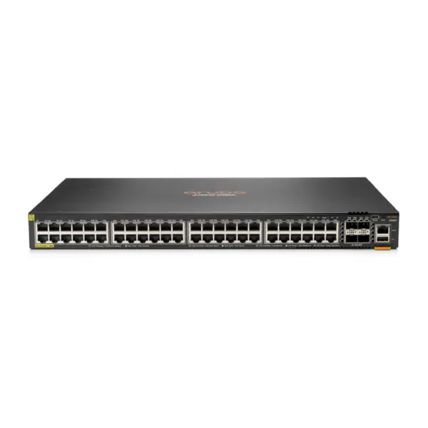 Image of HP Enterprise Aruba 6200F 48-Port 48 x 10/100/1000 PoE+ + 4 x 1 Gigabit L3 Managed Network Switch