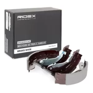 Image of RIDEX Brake Shoes Rear Axle 70B0111 Brake Shoe Set,Brake Lining RENAULT,PEUGEOT,CLIO I (B/C57_, 5/357_),SUPER 5 (B/C40_),19 II Cabriolet (D53_, 853_)