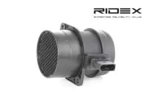 Image of RIDEX Mass air flow sensor VW,AUDI,SKODA 3926A0128 03G906461C,03G906461C,03G906461C 03G906461C