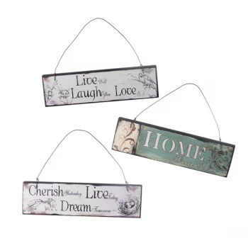 Image of Small Wooden Sign By Heaven Sends (One Random Supplied)