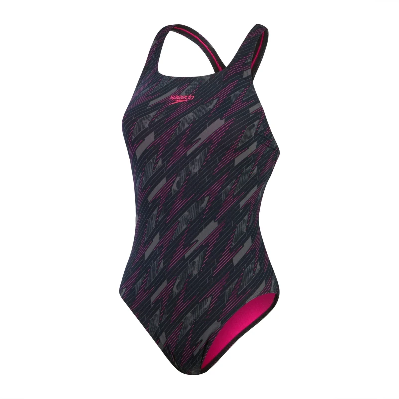 Image of Speedo HyperBoom Medalist Swimsuit - Black 10
