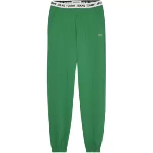 Image of Tommy Jeans Tjw Logo Waistband Sweatpant - Green