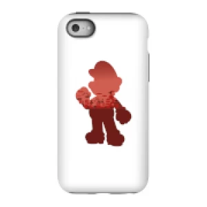 Image of Nintendo Super Mario Mario Silhouette Phone Case - iPhone 5C - Tough Case - Gloss