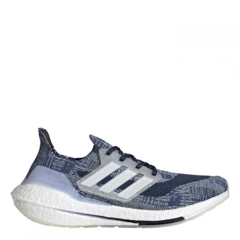 Image of adidas Ultraboost 21 Mens Running Shoes - Crew Blue