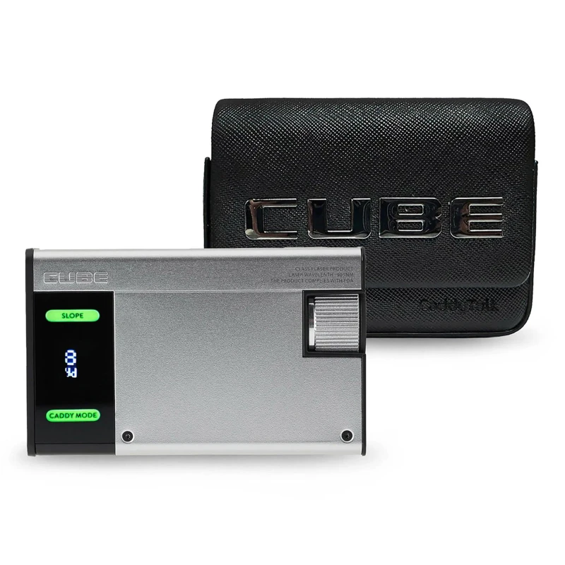 Image of CaddyTalk Cube Rangefinder Black Case unisex One size